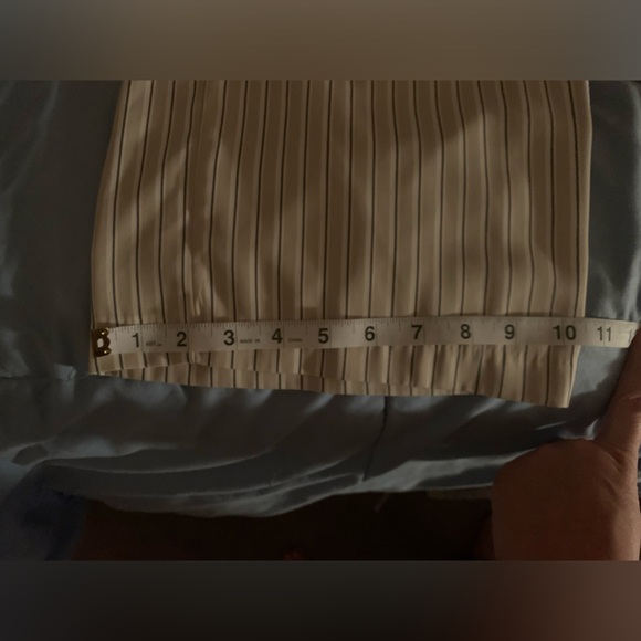 DYNAMITE 2 pairs paper bag waist/wide leg pants - Picture 14 of 16